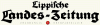 Lippische Landes-Zeitung